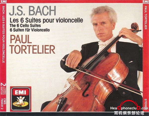 Bach - 6 Cello Suites - Tortelier (2CDs) [EMI CMS 7 69431 2].jpg