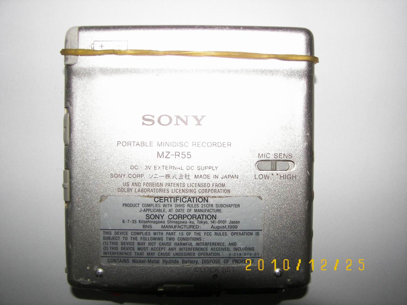 SONY MD MZ-R552.JPG