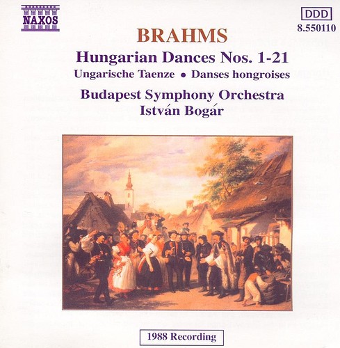 Johannes Brahms - Hungarian Dances Nos 1-21 (for orchestra).jpg